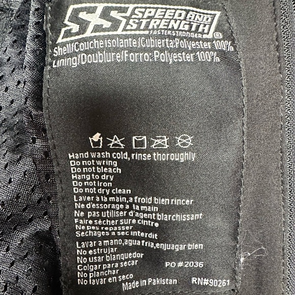 Speed and strength motorcycle jacket Pink - Picture 7 of 8